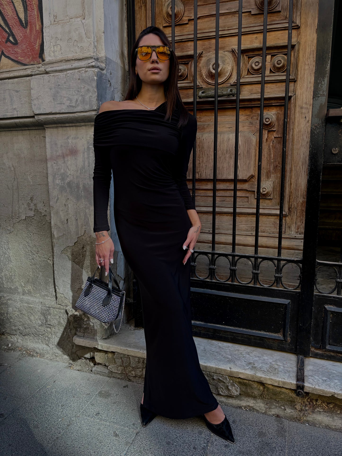 DRESS LADY BLACK BY LUMINA