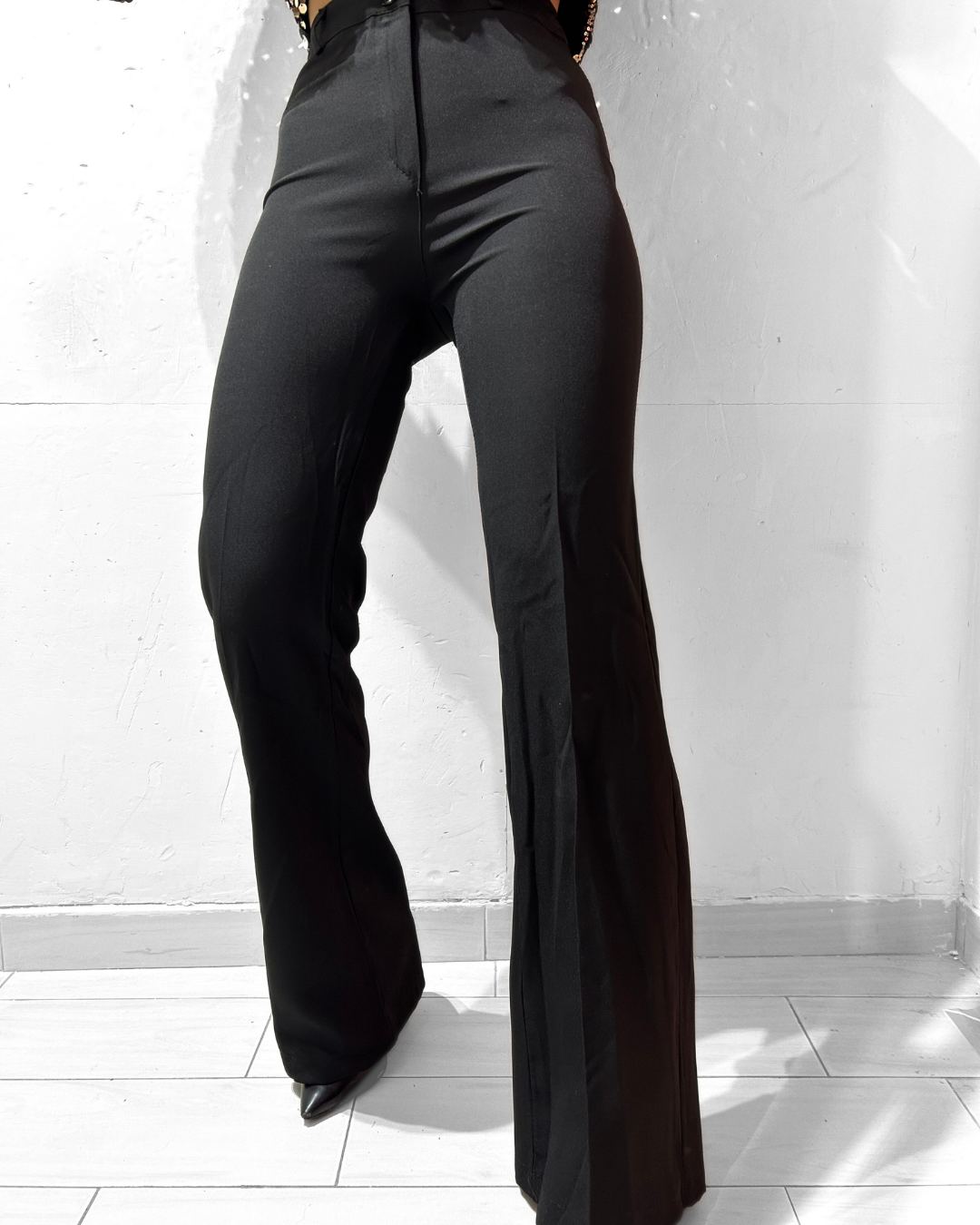 PANTALONE ZAMPA BLACK