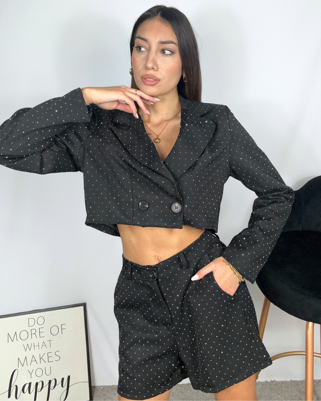 BLAZER SHINE CROP