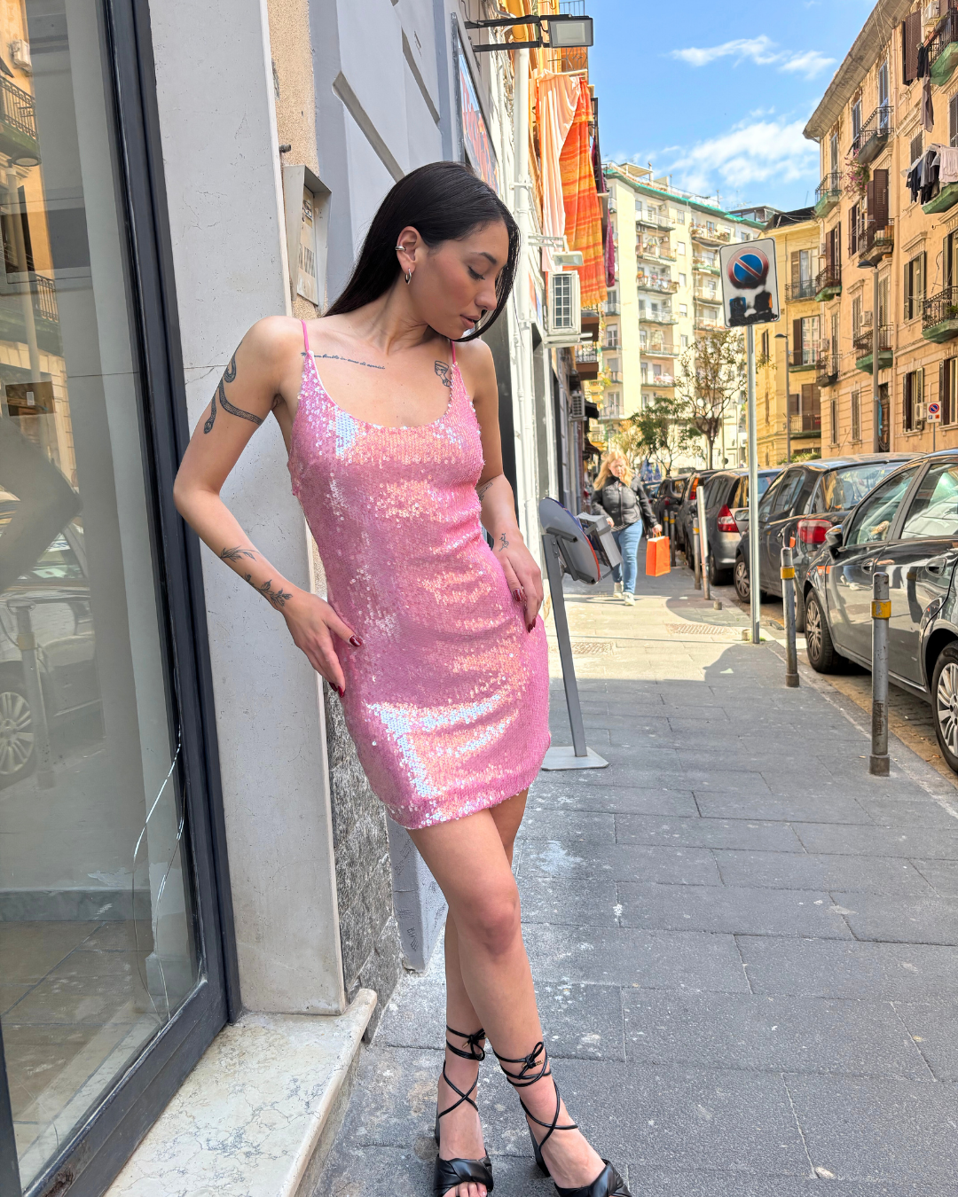 DRESS ISLA PAILLETTES