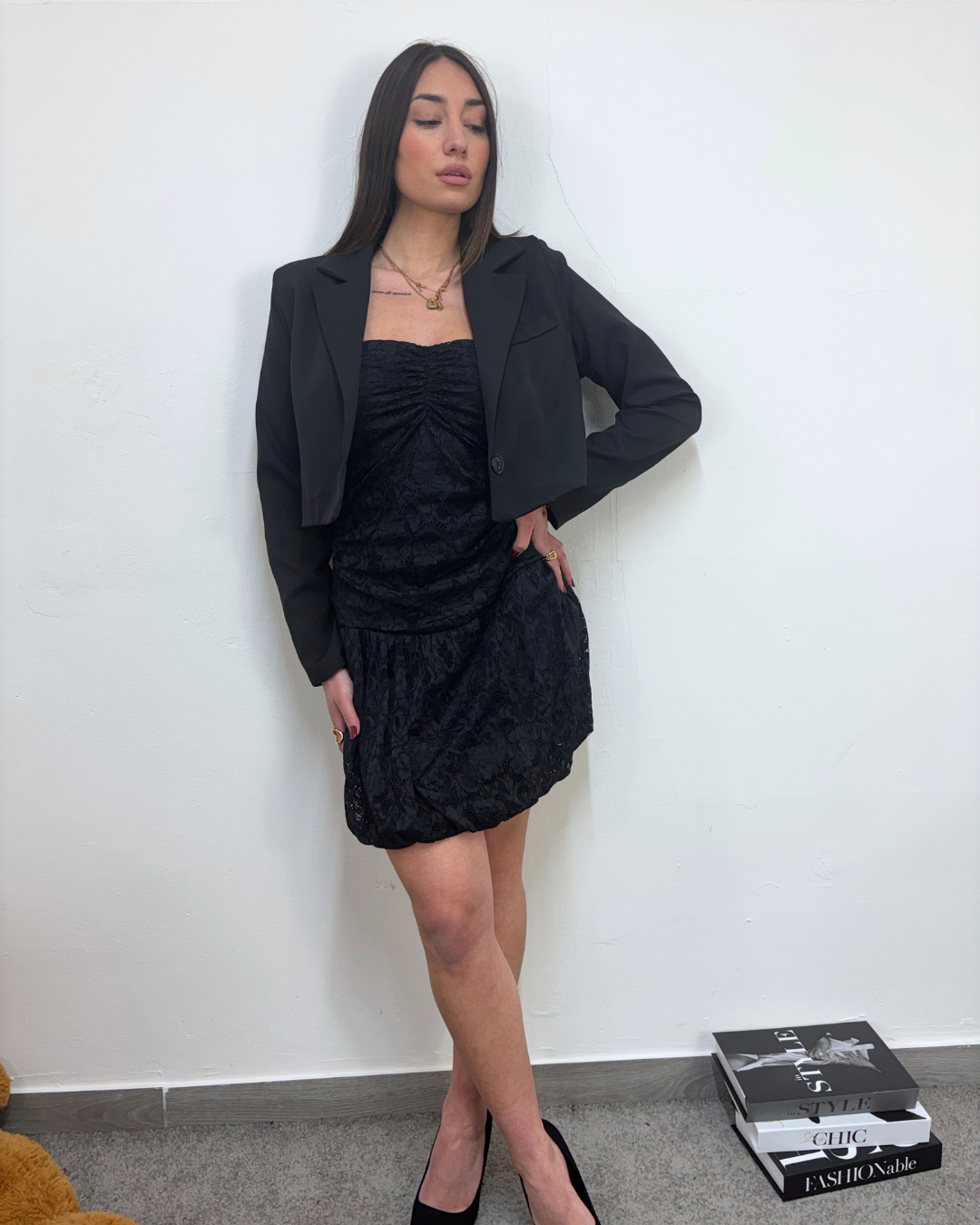 DRESS PIZZO POETICA