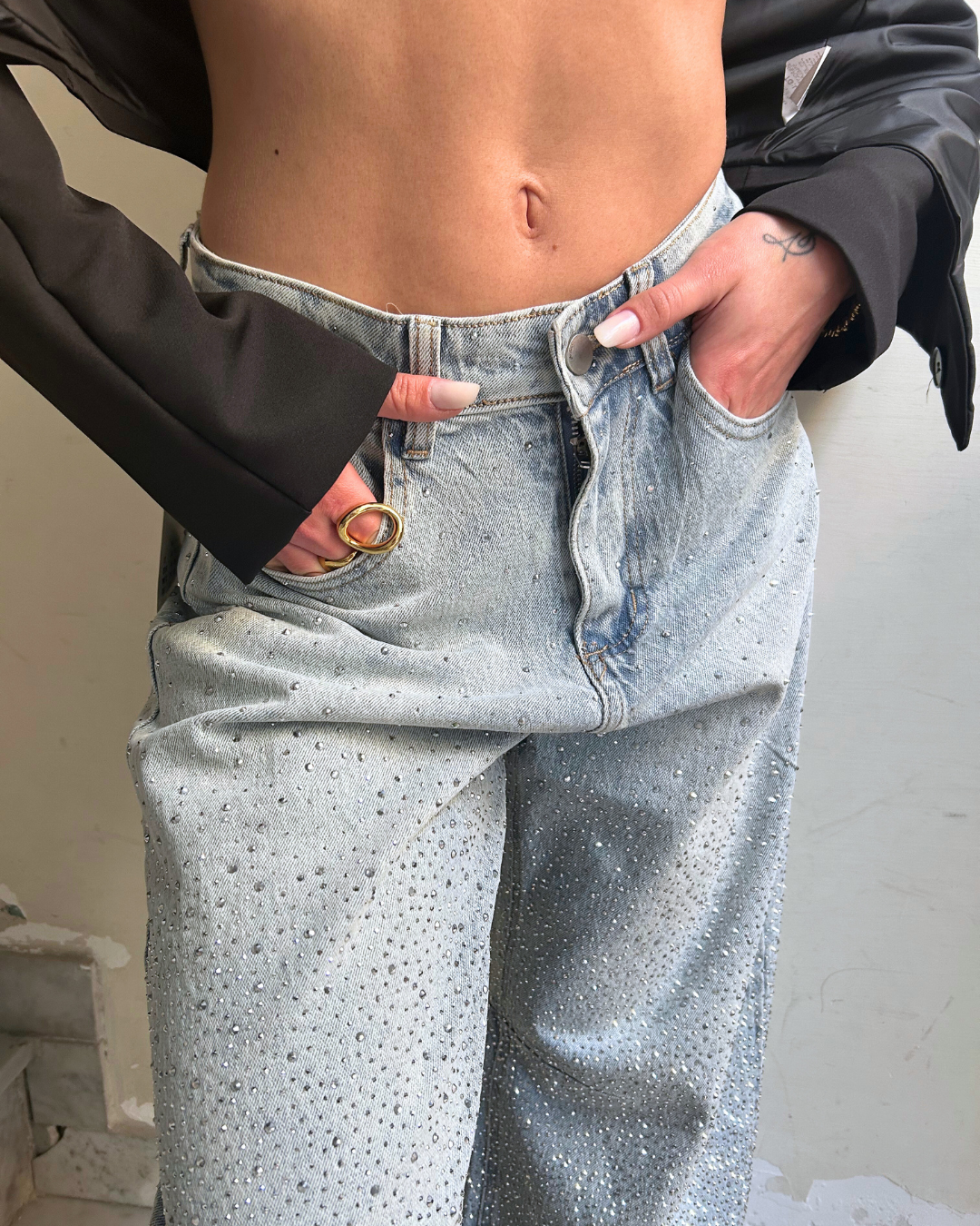 DENIM NEW BALOON SHINE