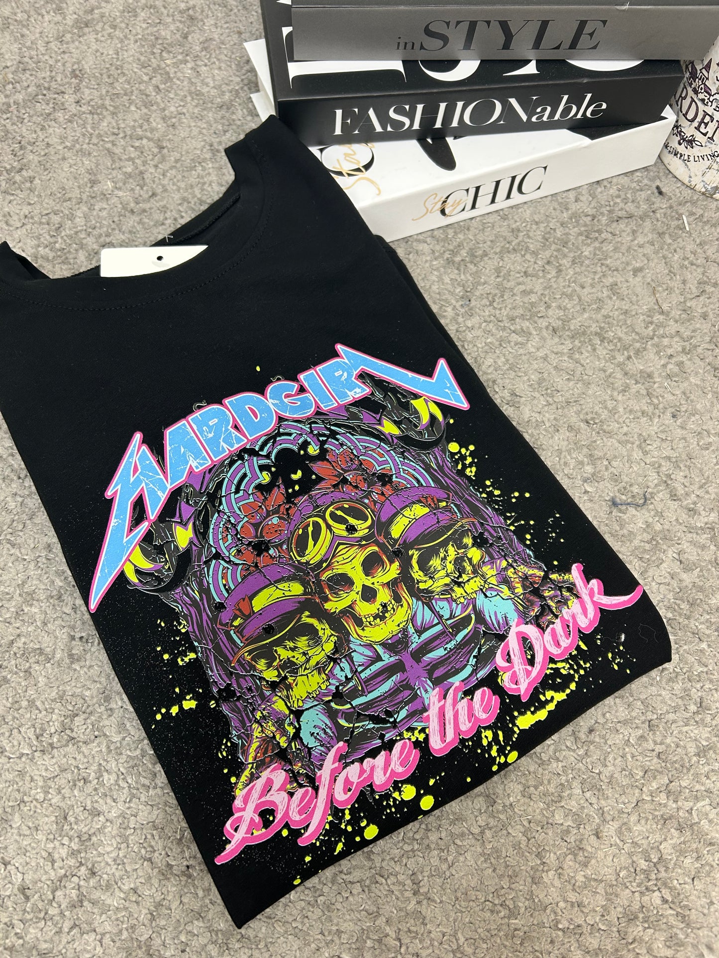 MAXI T-SHIRT SPALLINA HARD GIRL