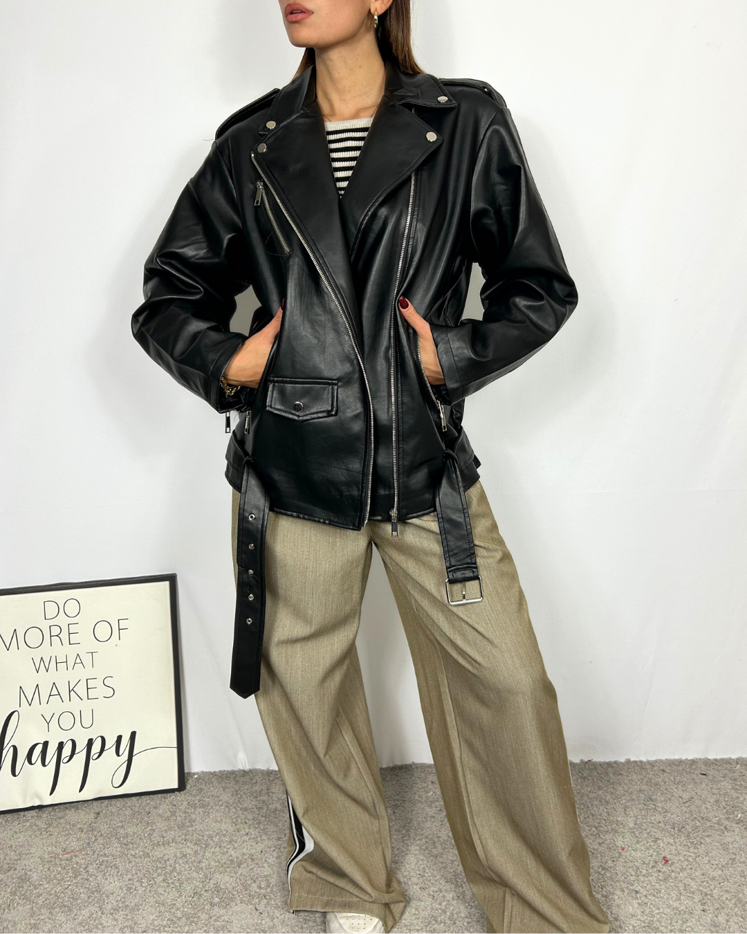 CHIODO ECOPELLE OVERSIZE