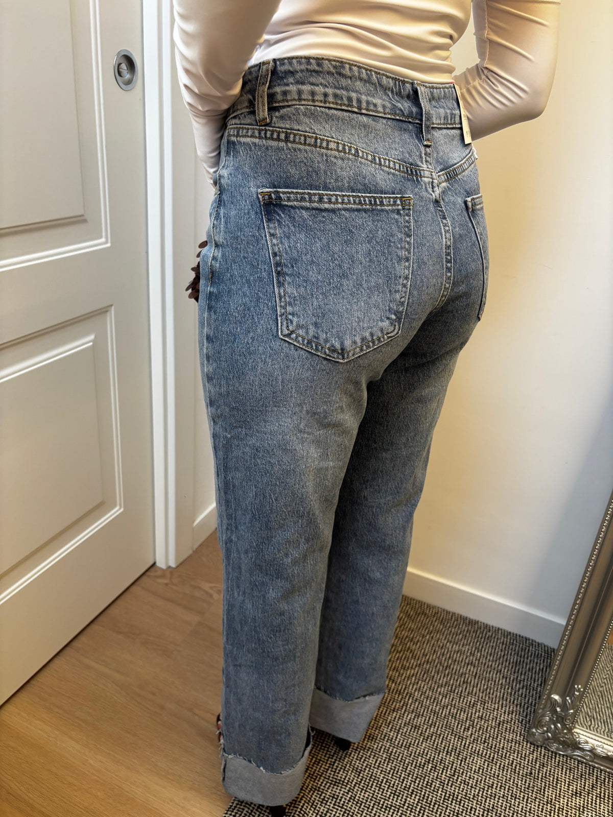 DENIM PALAZZO FIONA