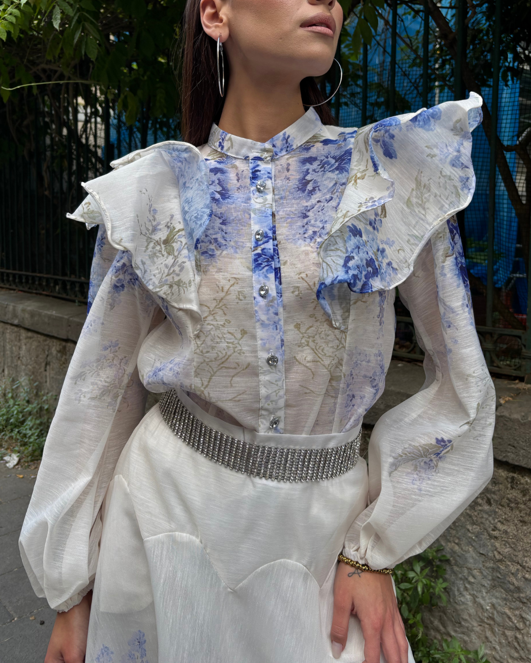 COMPLETO CAMICIA E GONNELLONE