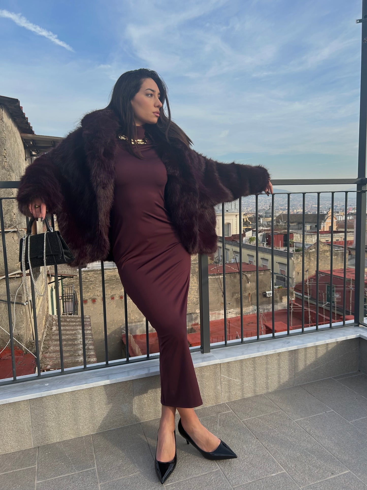 DRESS SILHOUETTE LYCRA