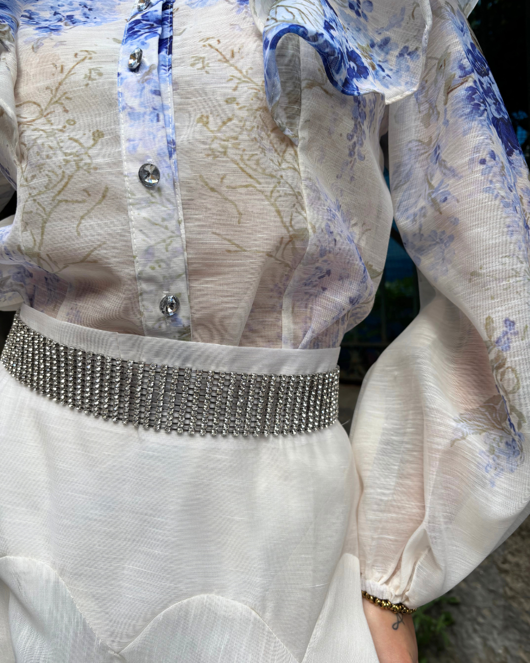 CINTURA STRASS