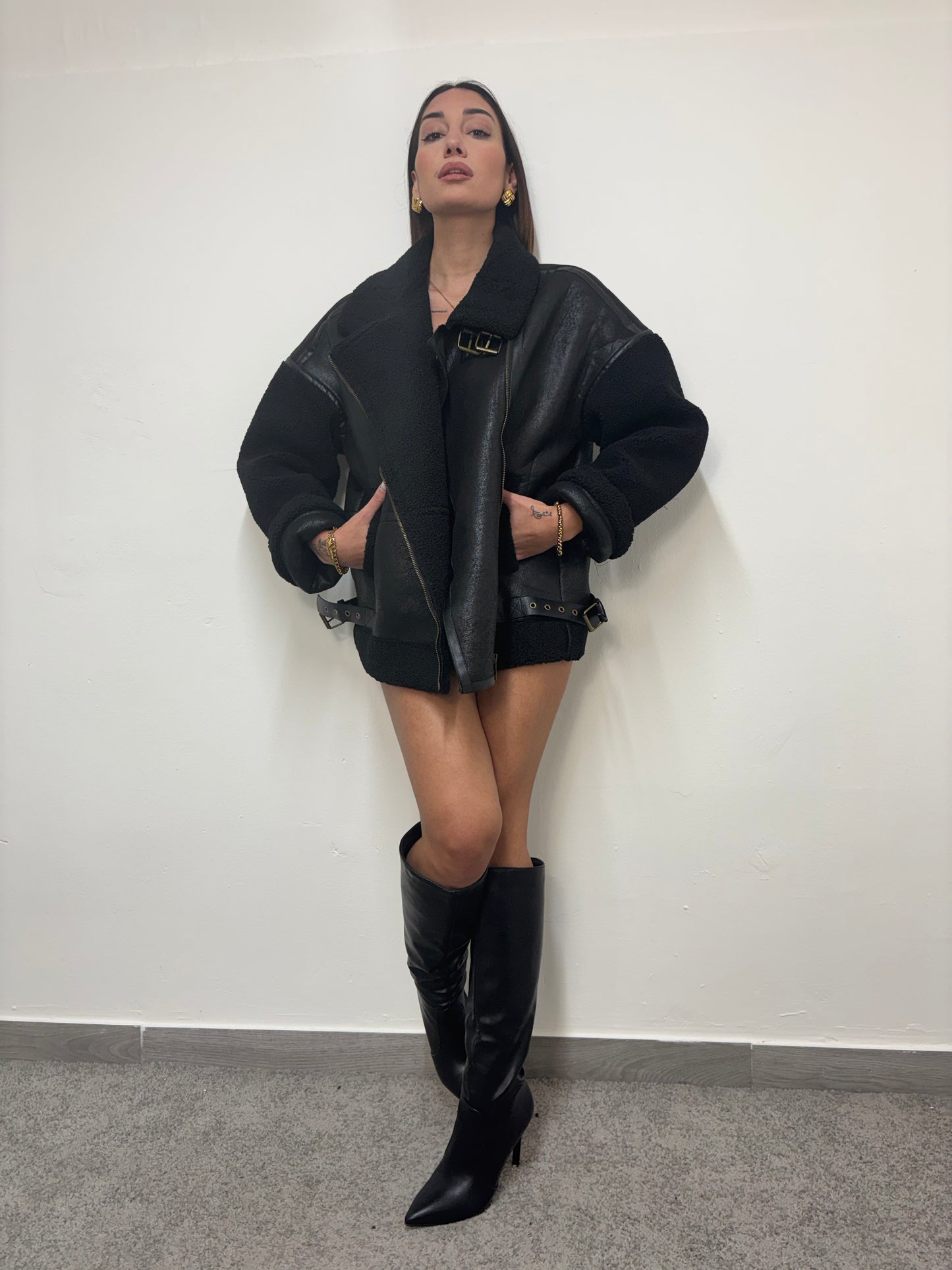 ECOMONTONE BIG SIZE BLACK