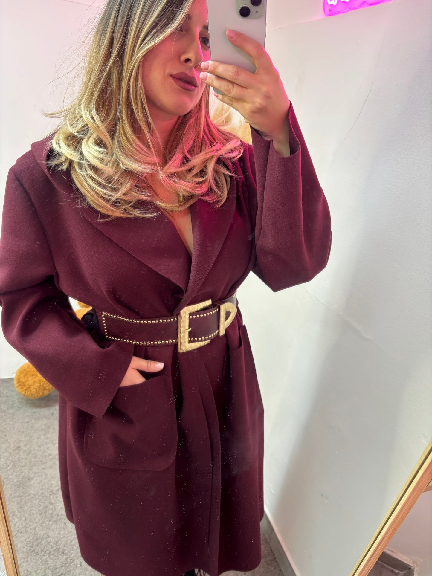COAT SCIALLATO SFODERATO