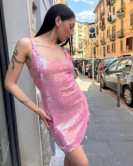 DRESS ISLA PAILLETTES