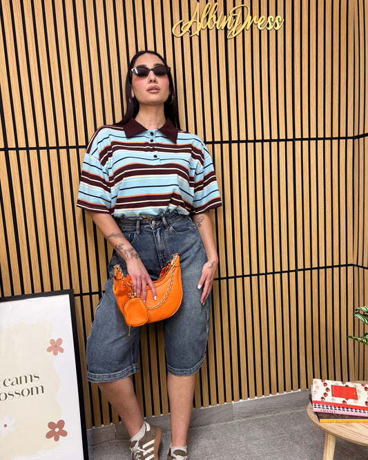 BERMUDA DENIM BALOON