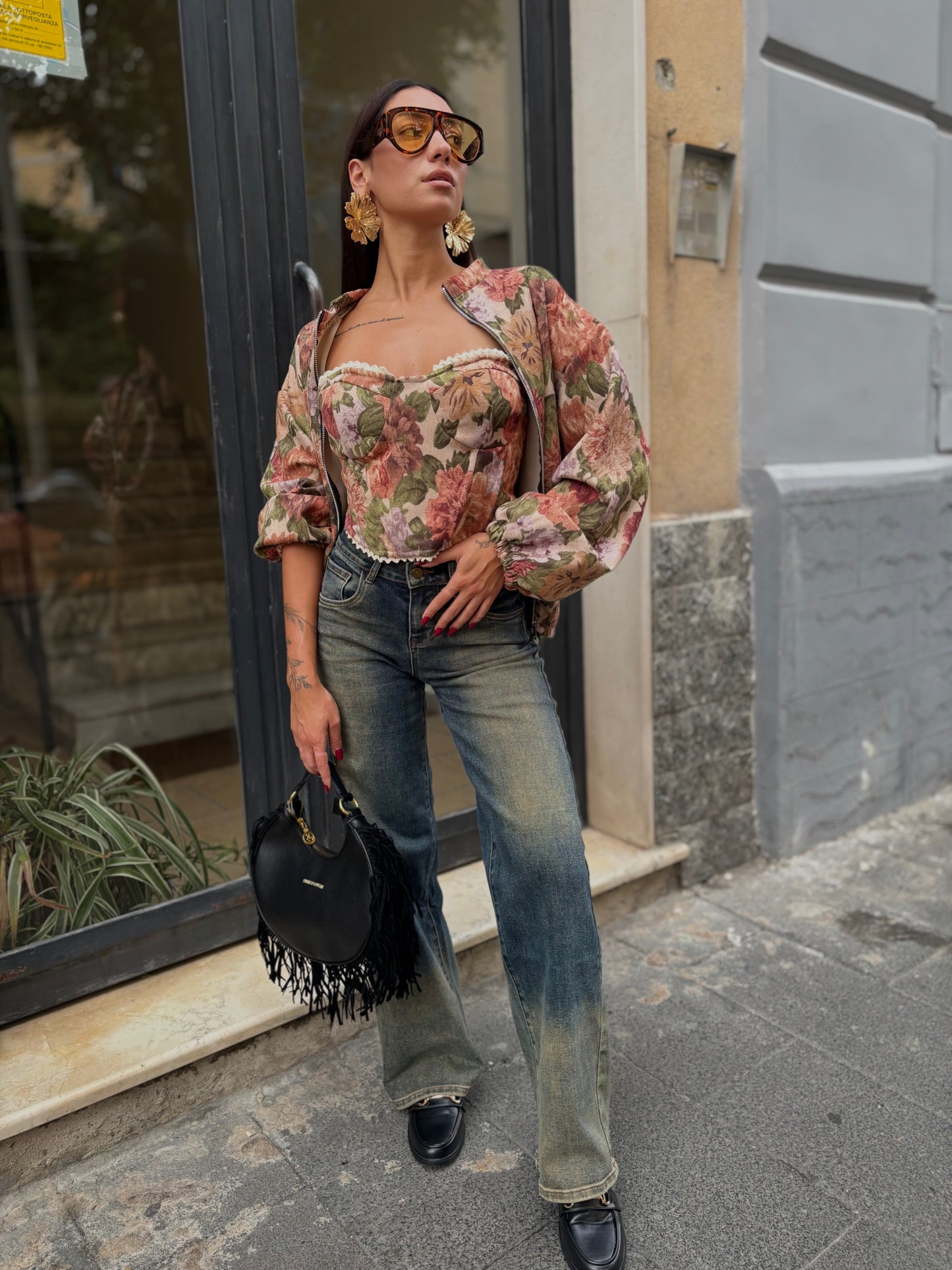 DENIM PALAZZO JAMAICA