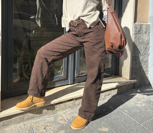 DENIM BALON ANIMALIER