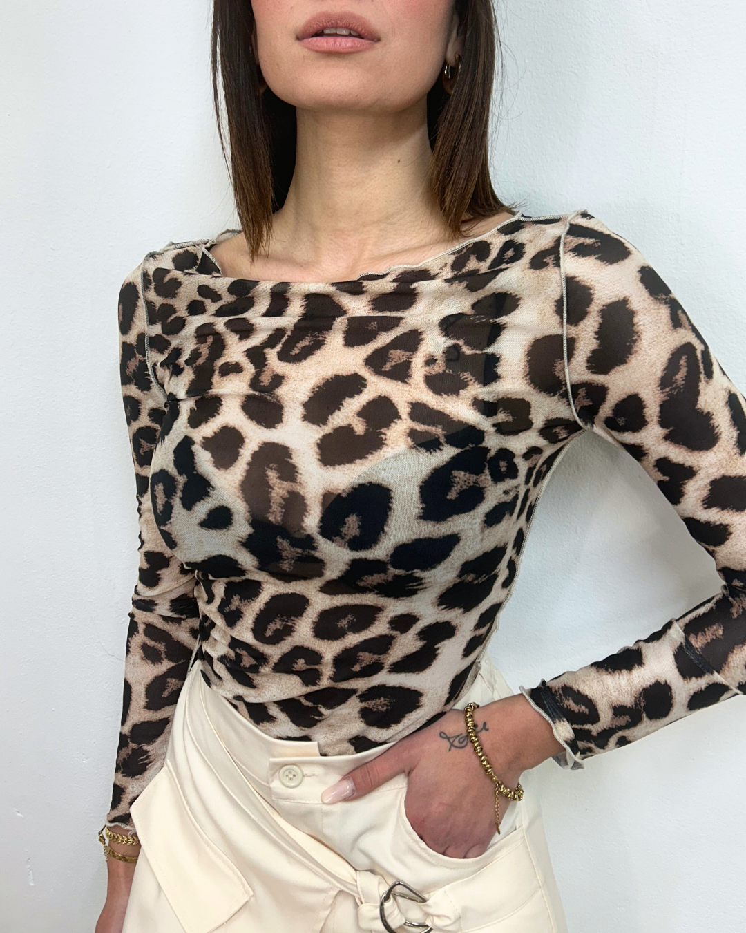 MAGLIA ANIMALIER LOVELY
