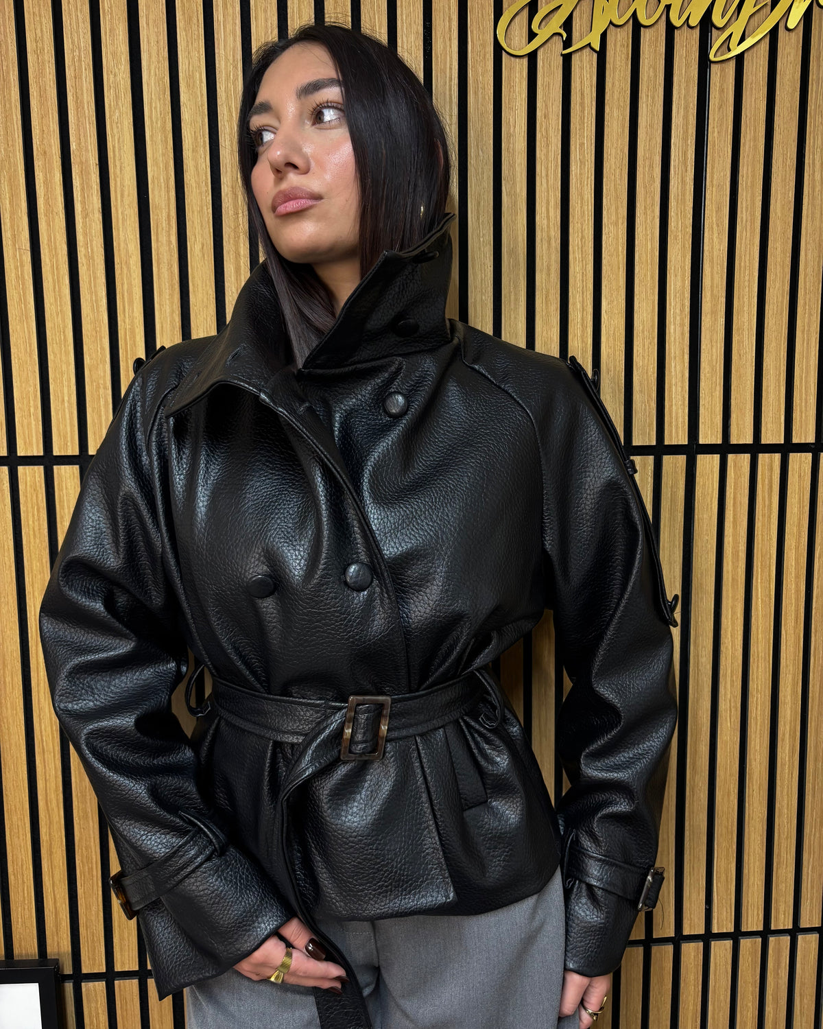 TRENCH ECOPELLE MOM