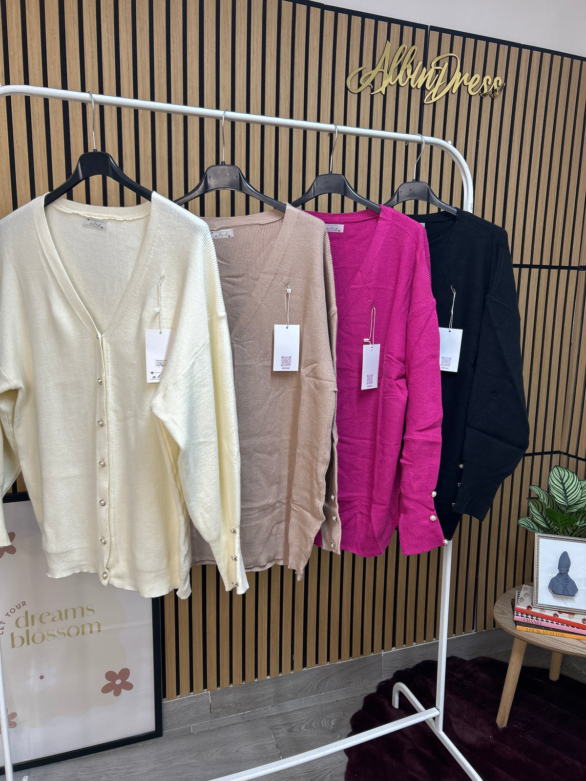 CARDIGAN LONG PERLA