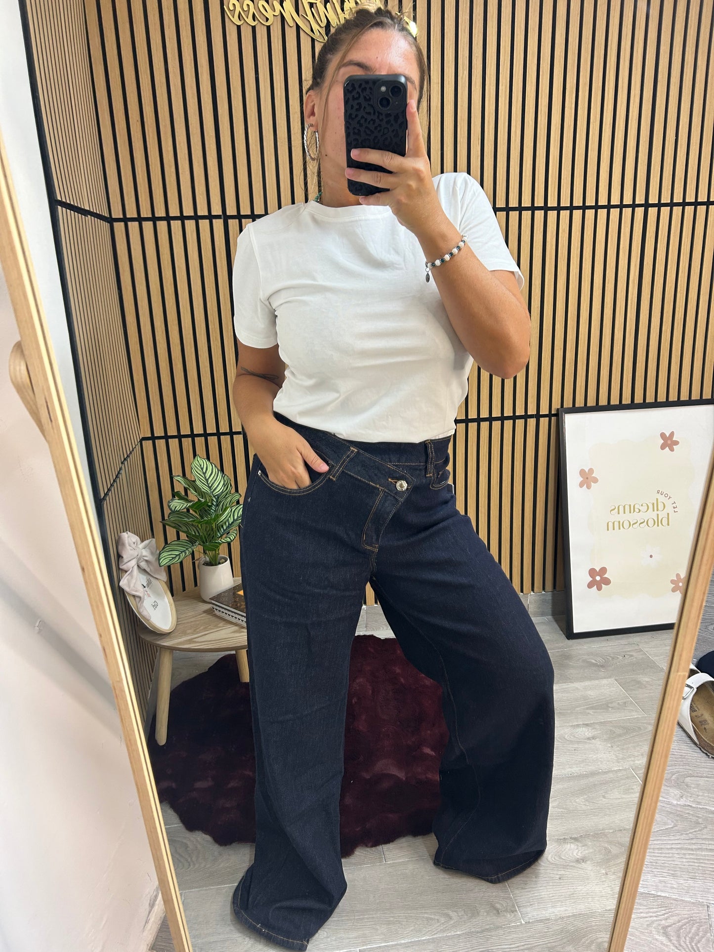 DENIM ASIMMETRICO LAVAGGIO ZERO