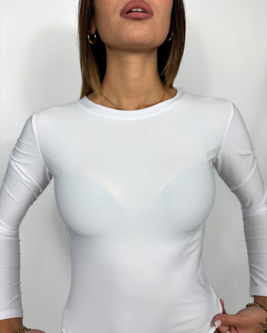 BODY LYCRA GIROCOLLO