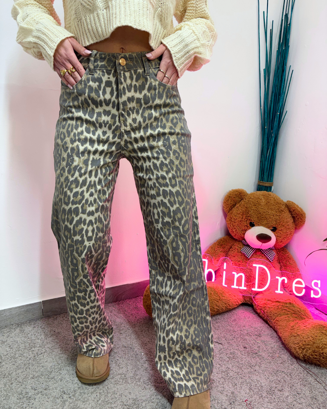 DENIM ANIMALIER