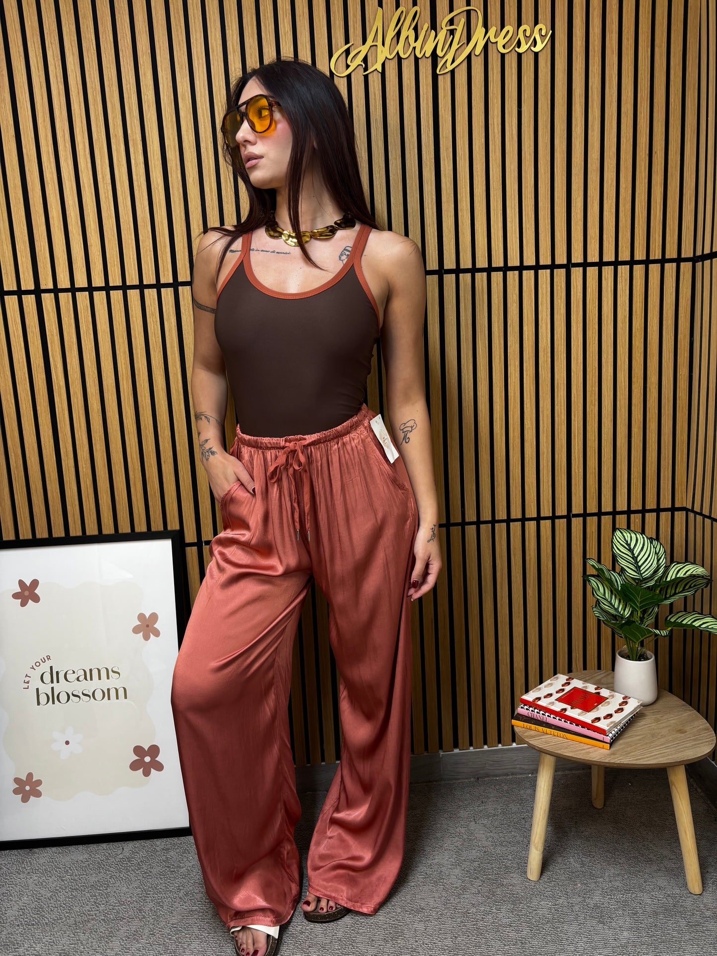PANTALONE SATIN
