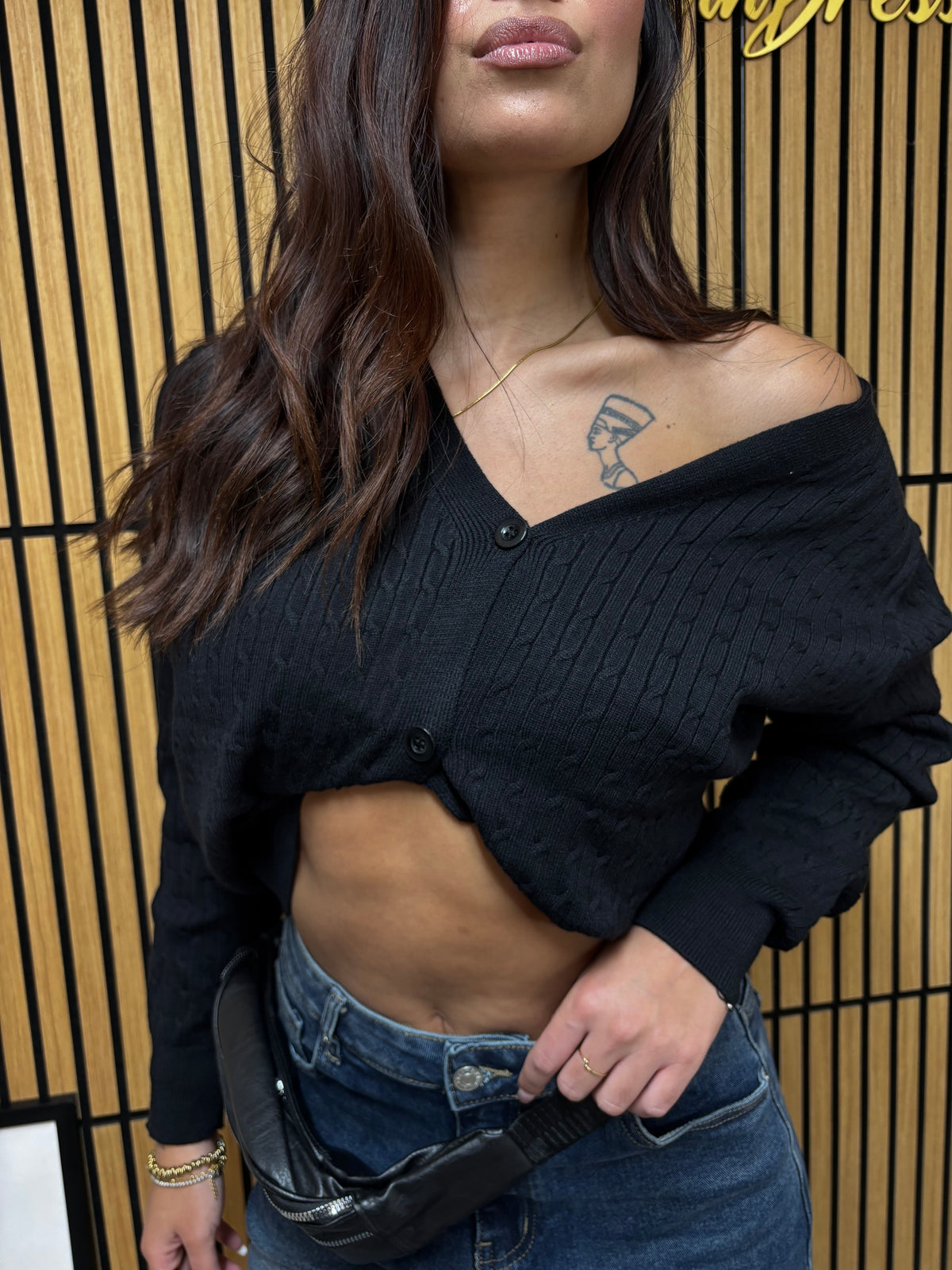 CARDIGAN CLASSIC TRECCE