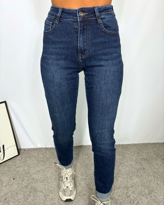 DENIM MOMFIT