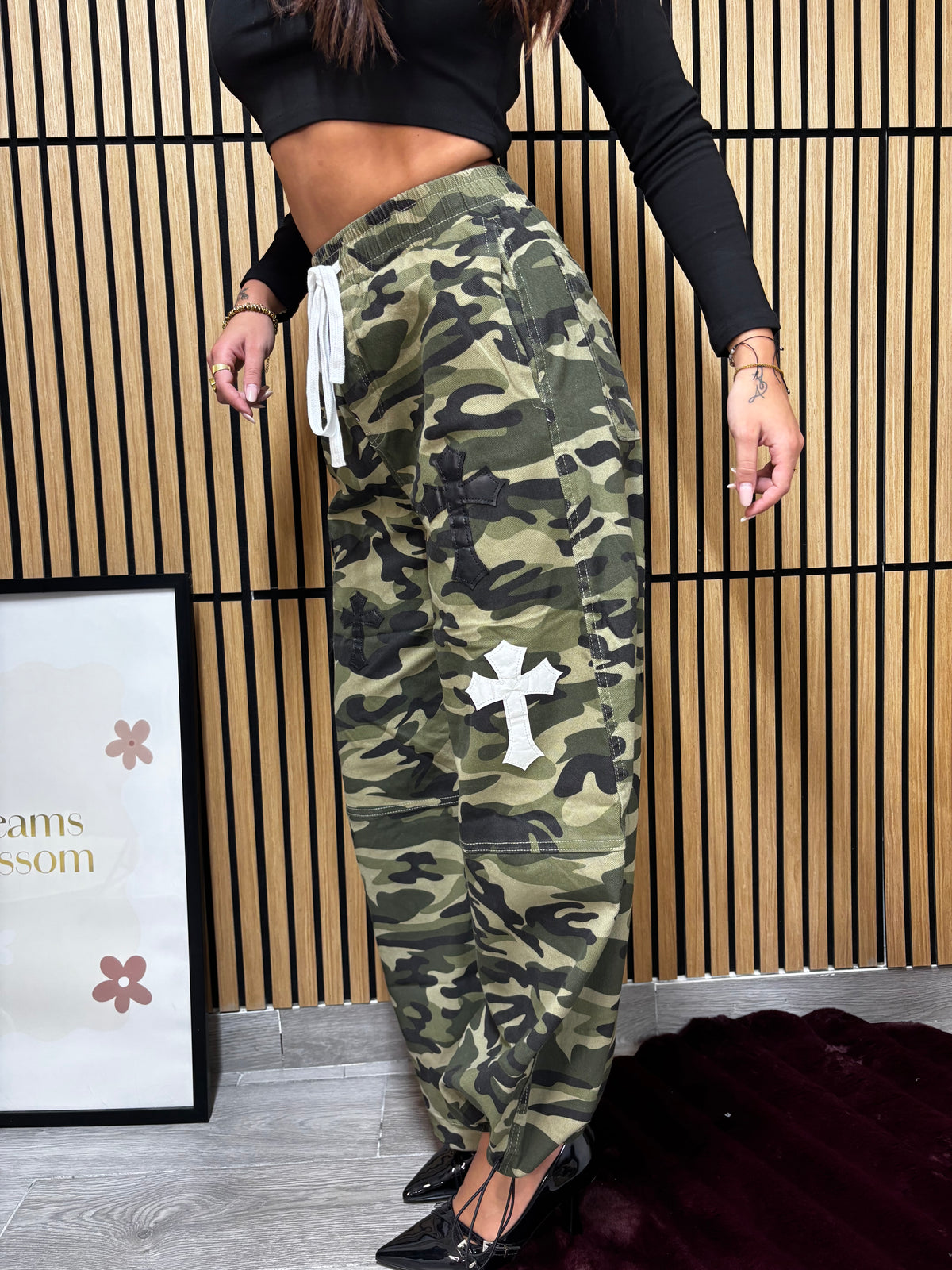 CARGO CAMOUFLAGE CROCI