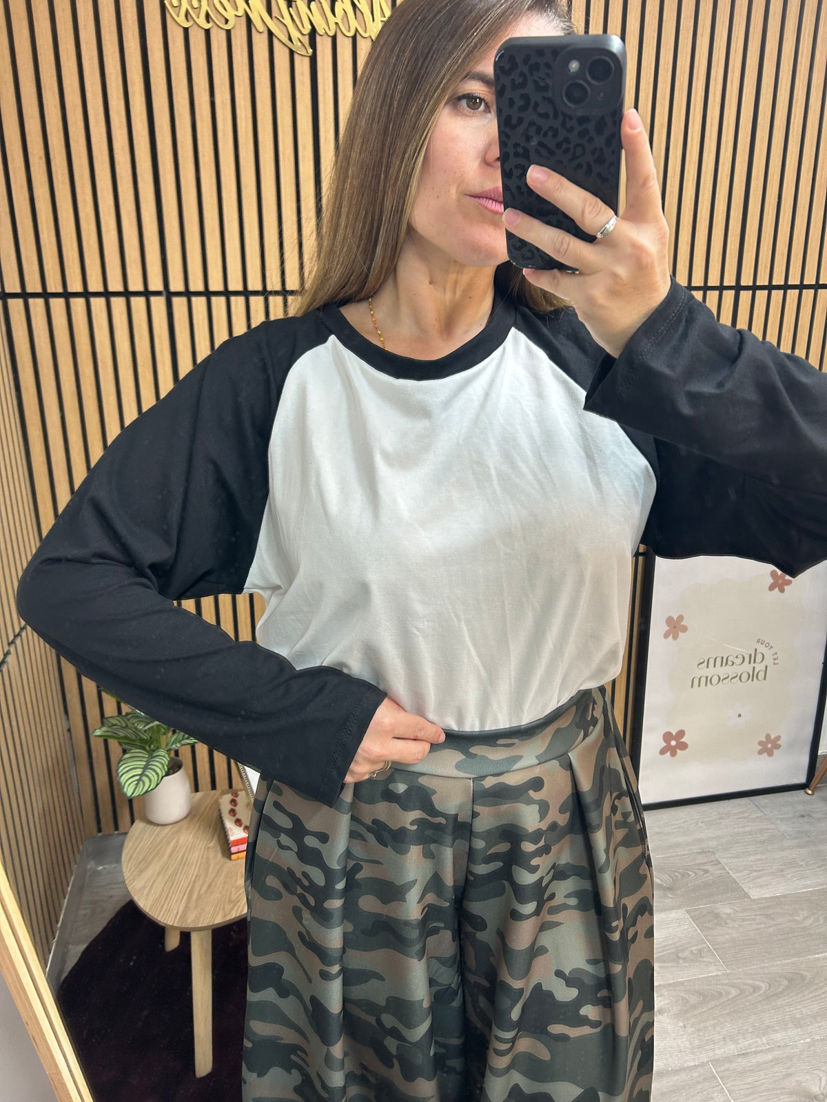 LONG SLEEVE BICOLOR COTONE