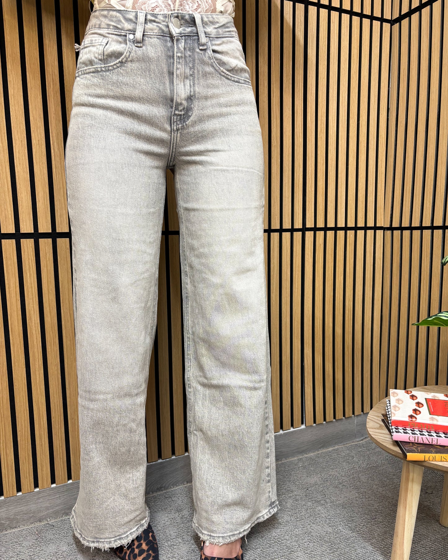 DENIM GREY PALAZZO
