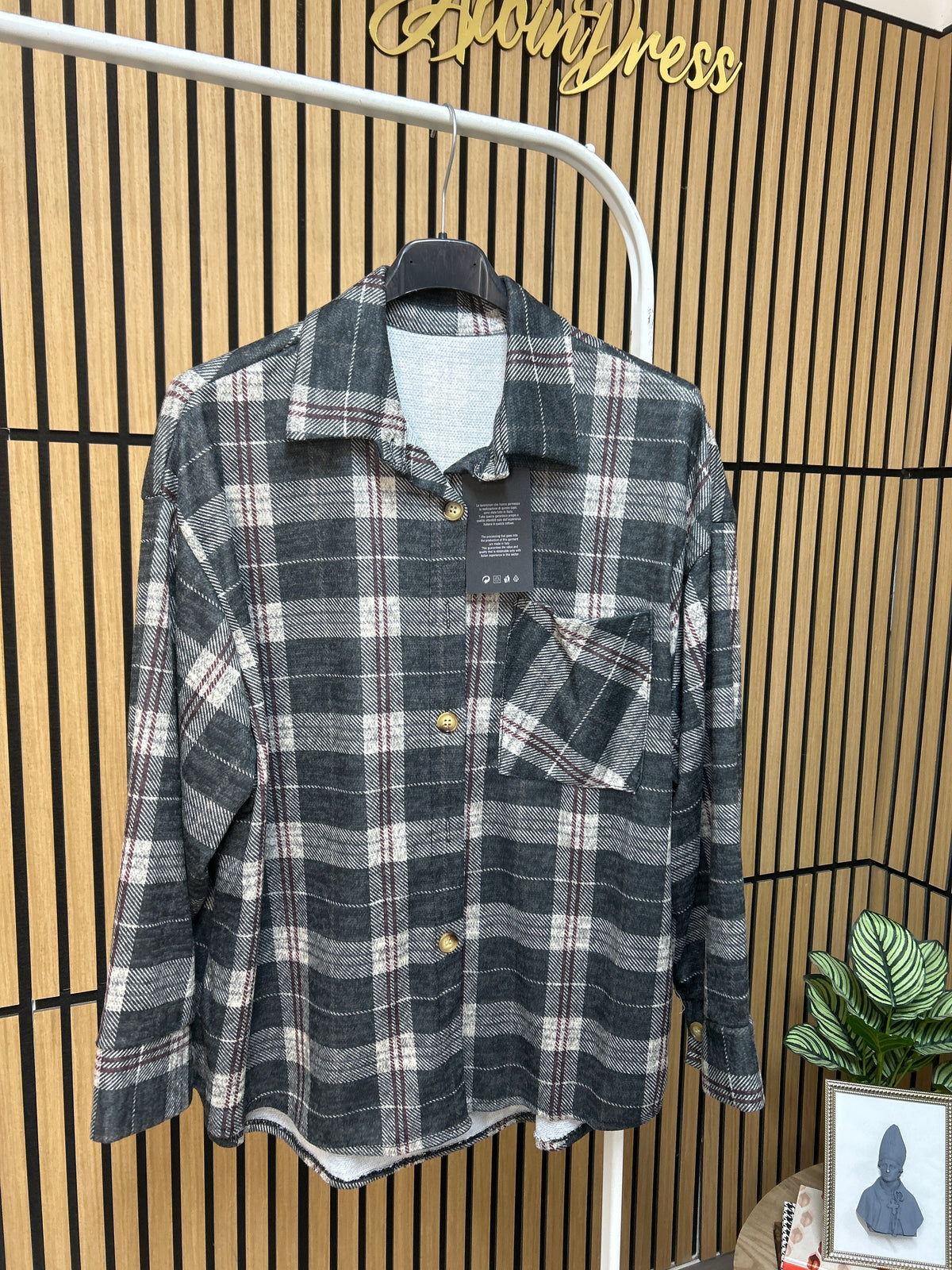 CAMICIA QUADRI CURVY