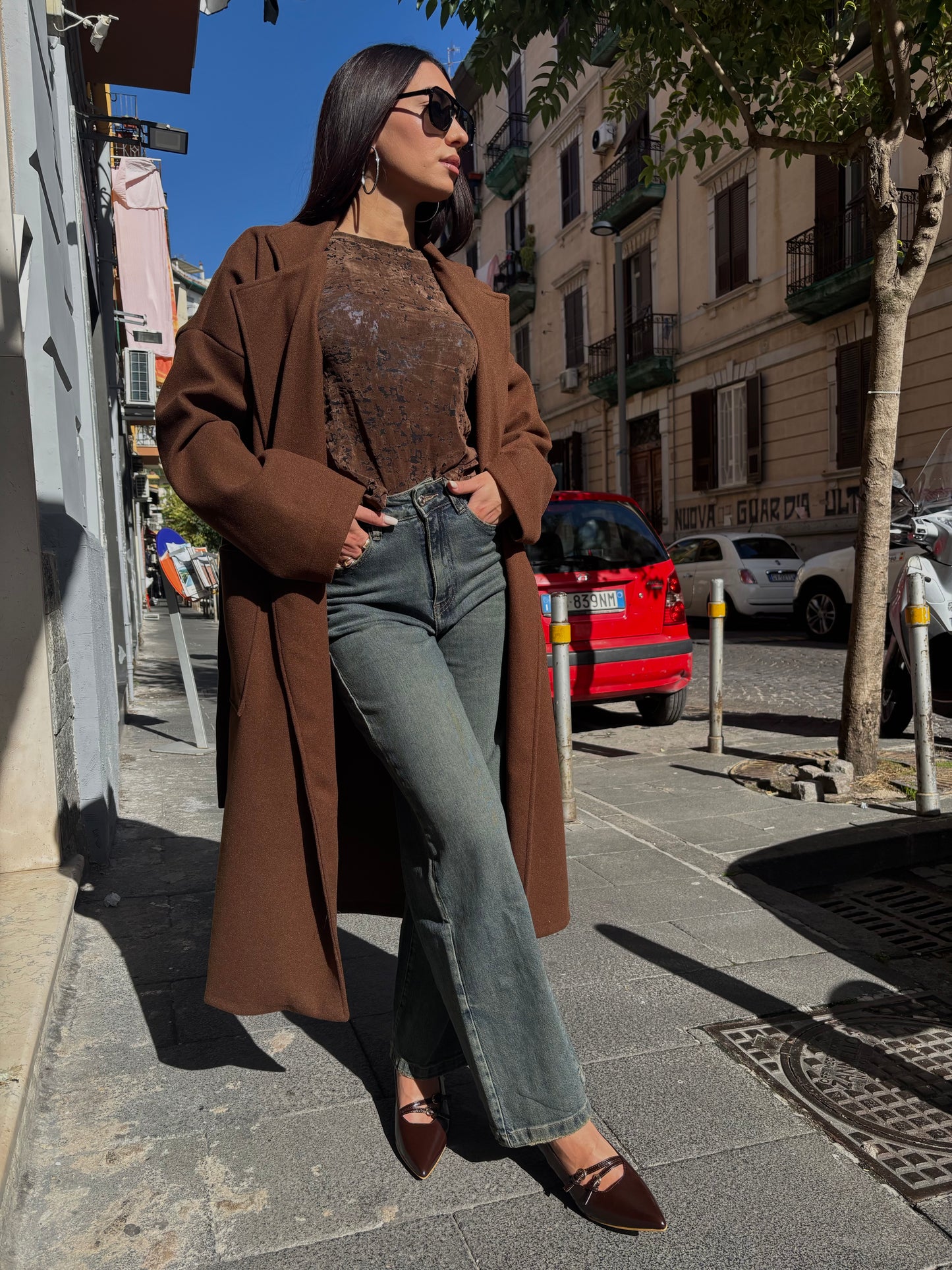 DENIM PALAZZO MARBELLA