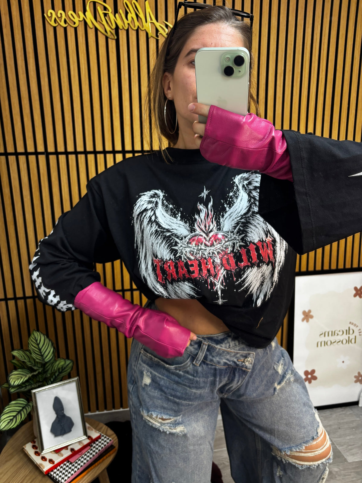 MAGLIA SPALLINA WILD HEART
