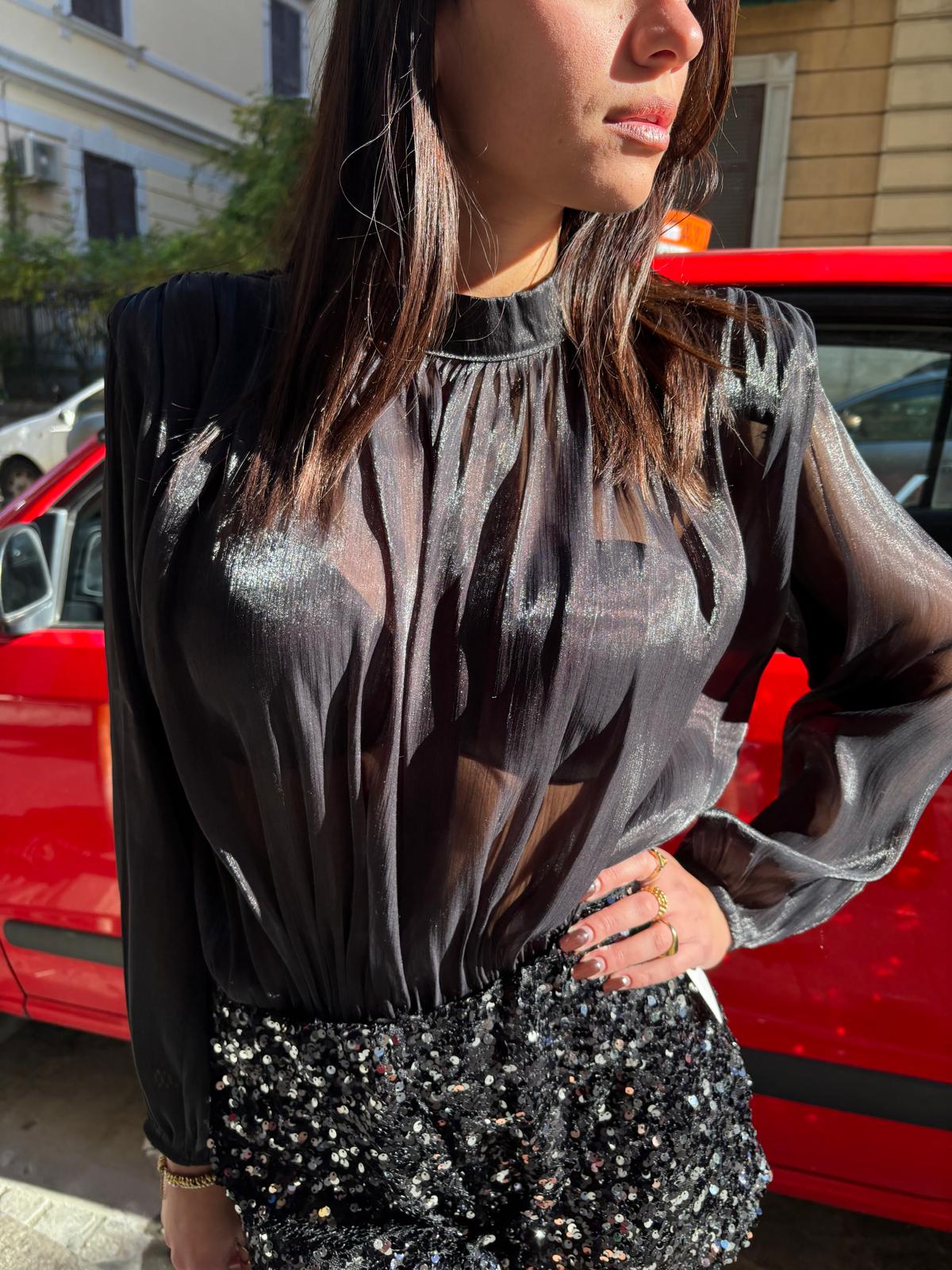 BODY CAMICIA ORGANZA