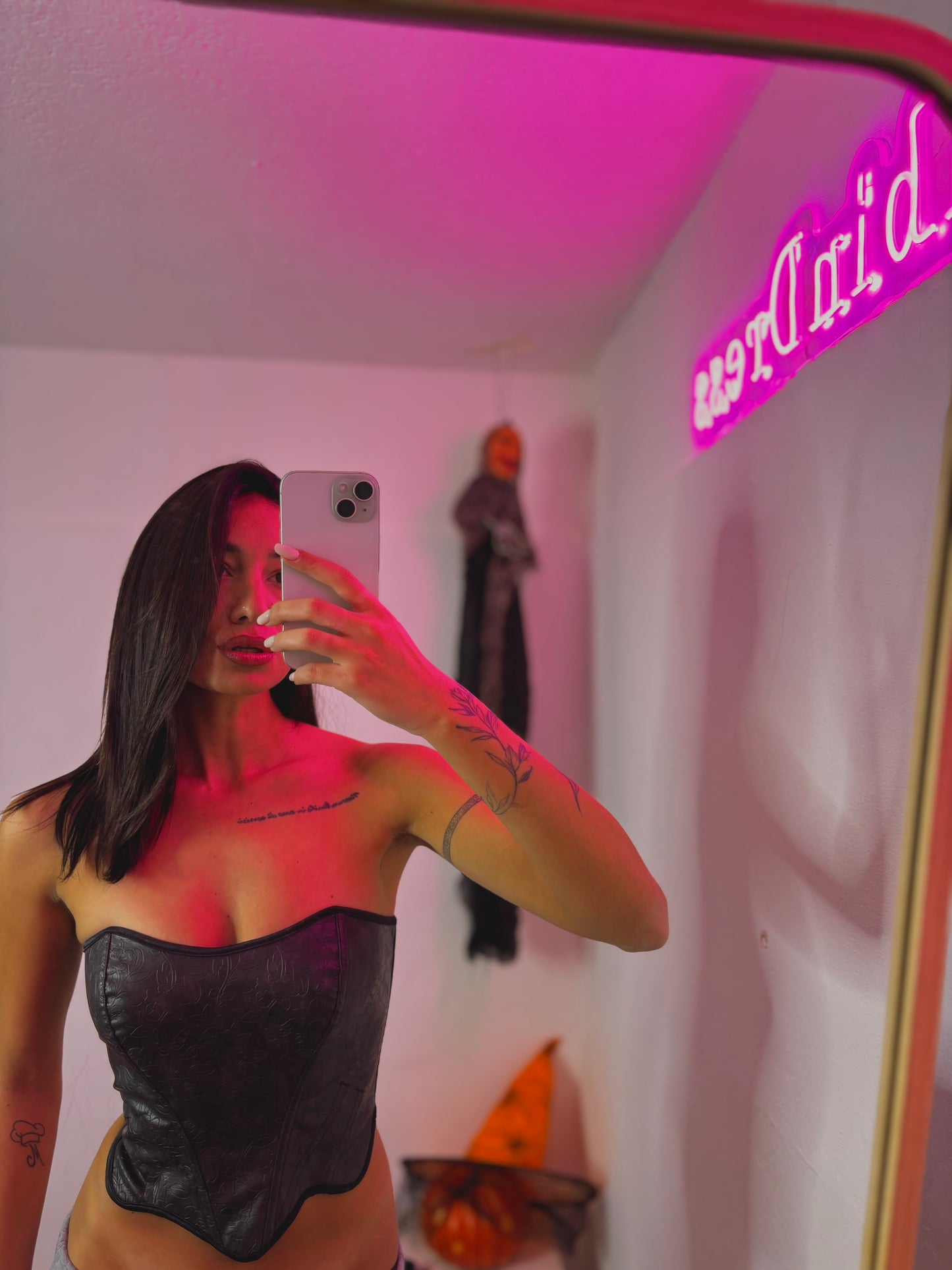 BUSTIER ECOPELLE MORGAN