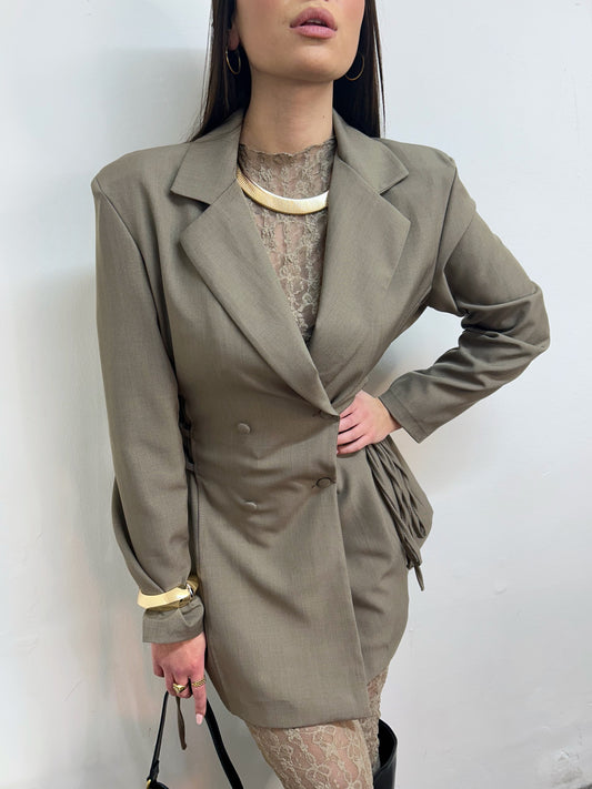BLAZER DRESS STRINGATO