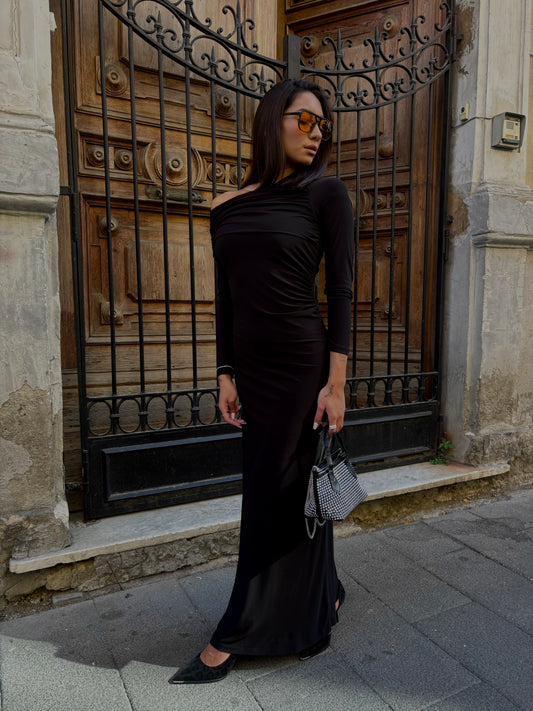 DRESS LADY BLACK BY LUMINA