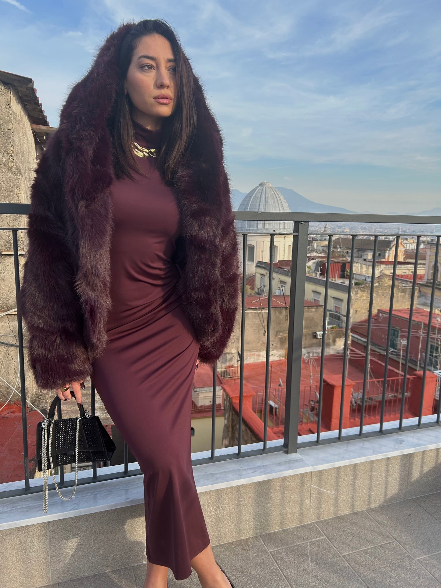 DRESS SILHOUETTE LYCRA