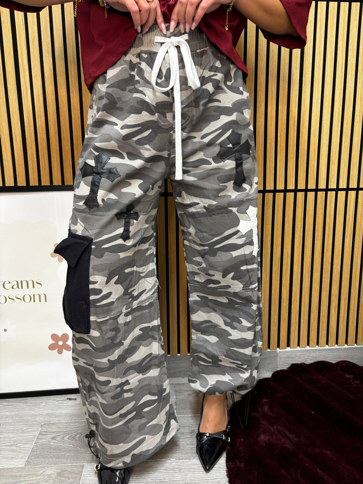 CARGO CAMOUFLAGE CROCI