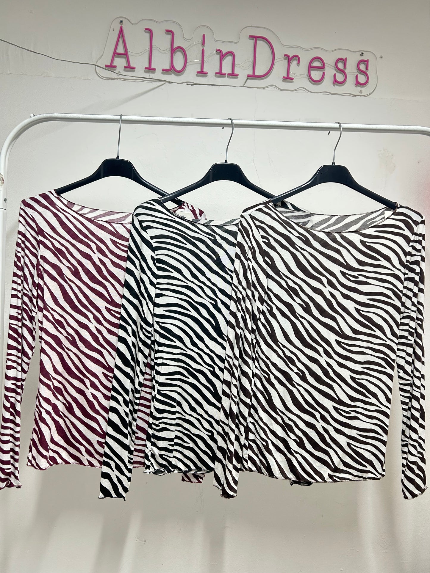 MAGLIA CASHMERE ZEBRATA