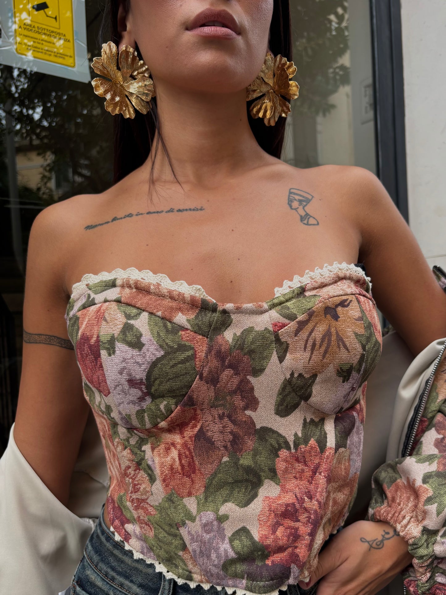 CORPETTO SCAMOSCIATO FLOWER