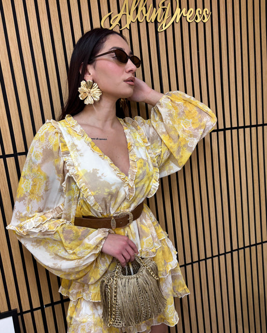 DRESS PRIMAVERA GIALLO