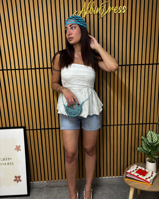 SHORT BASIC DENIM
