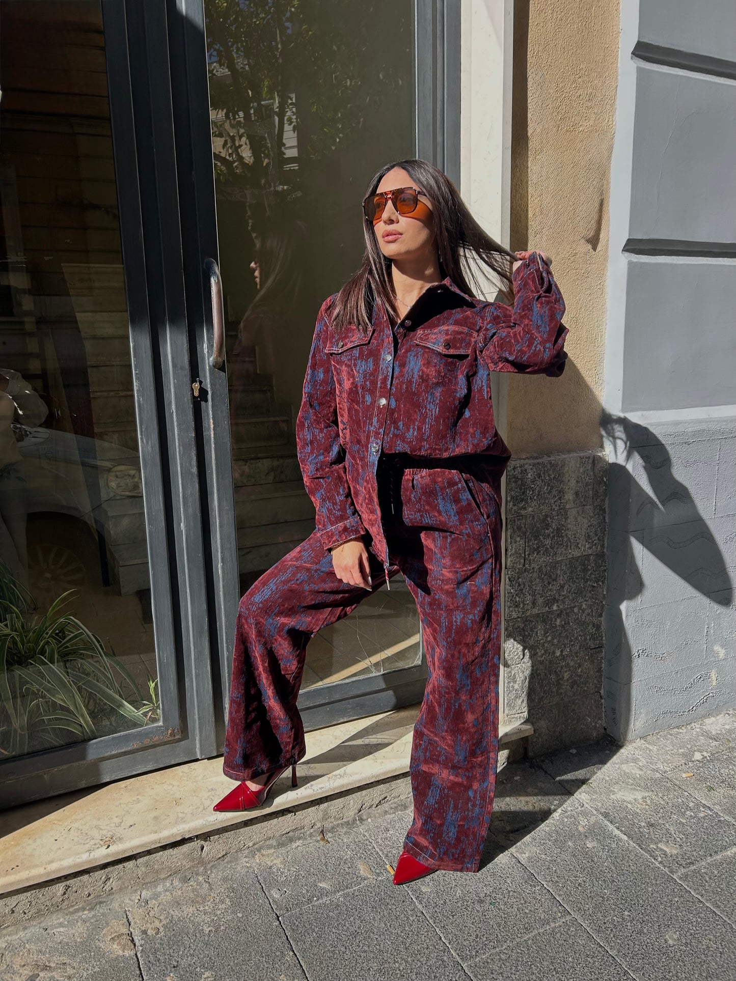 COORDINATO MIAMI BORDEAUX