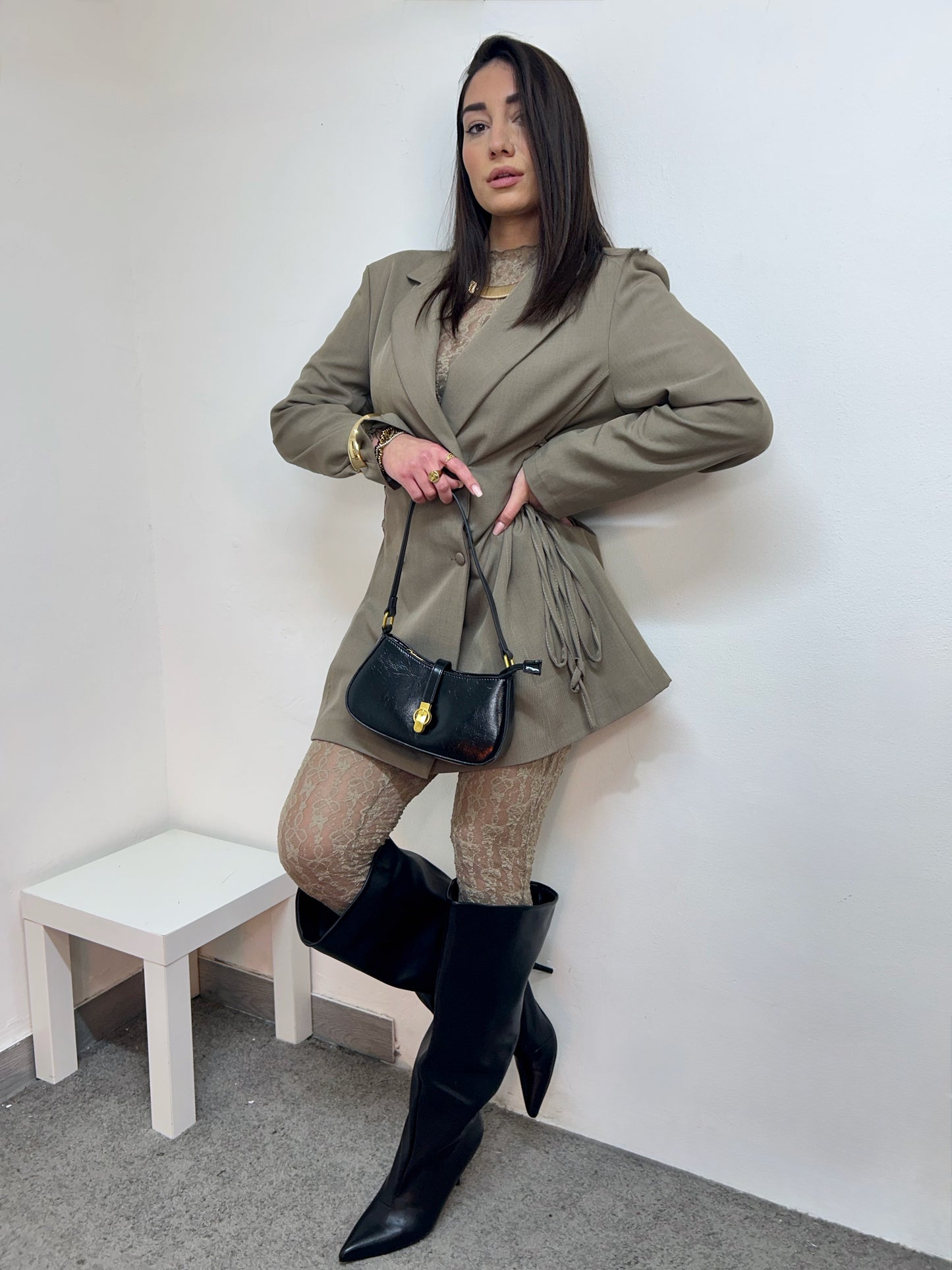 BLAZER DRESS STRINGATO