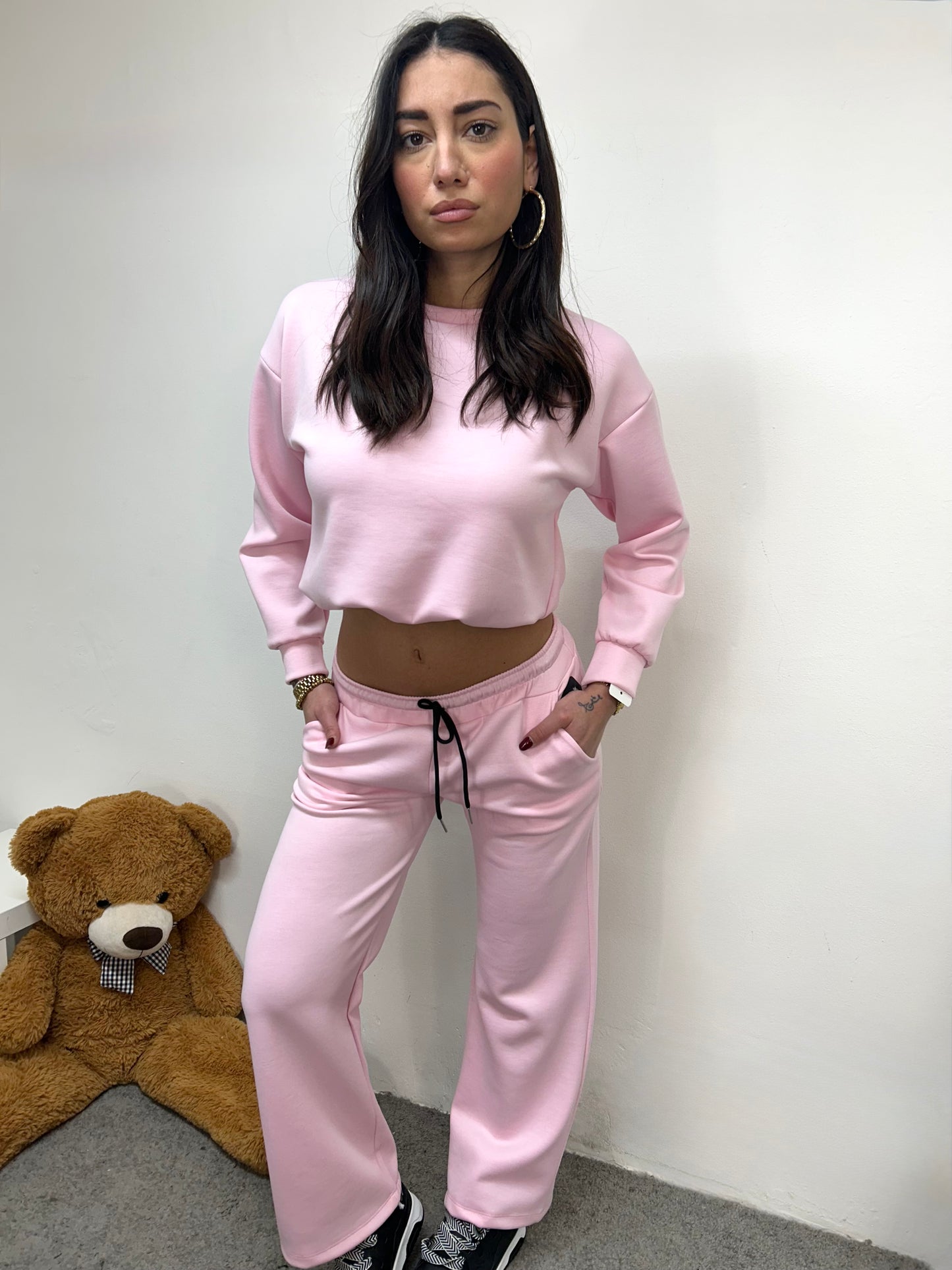 TUTA COMPLETA PALAZZO CROP