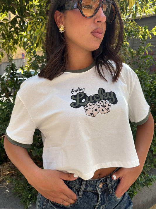 T-SHIRT LUMINA CROP