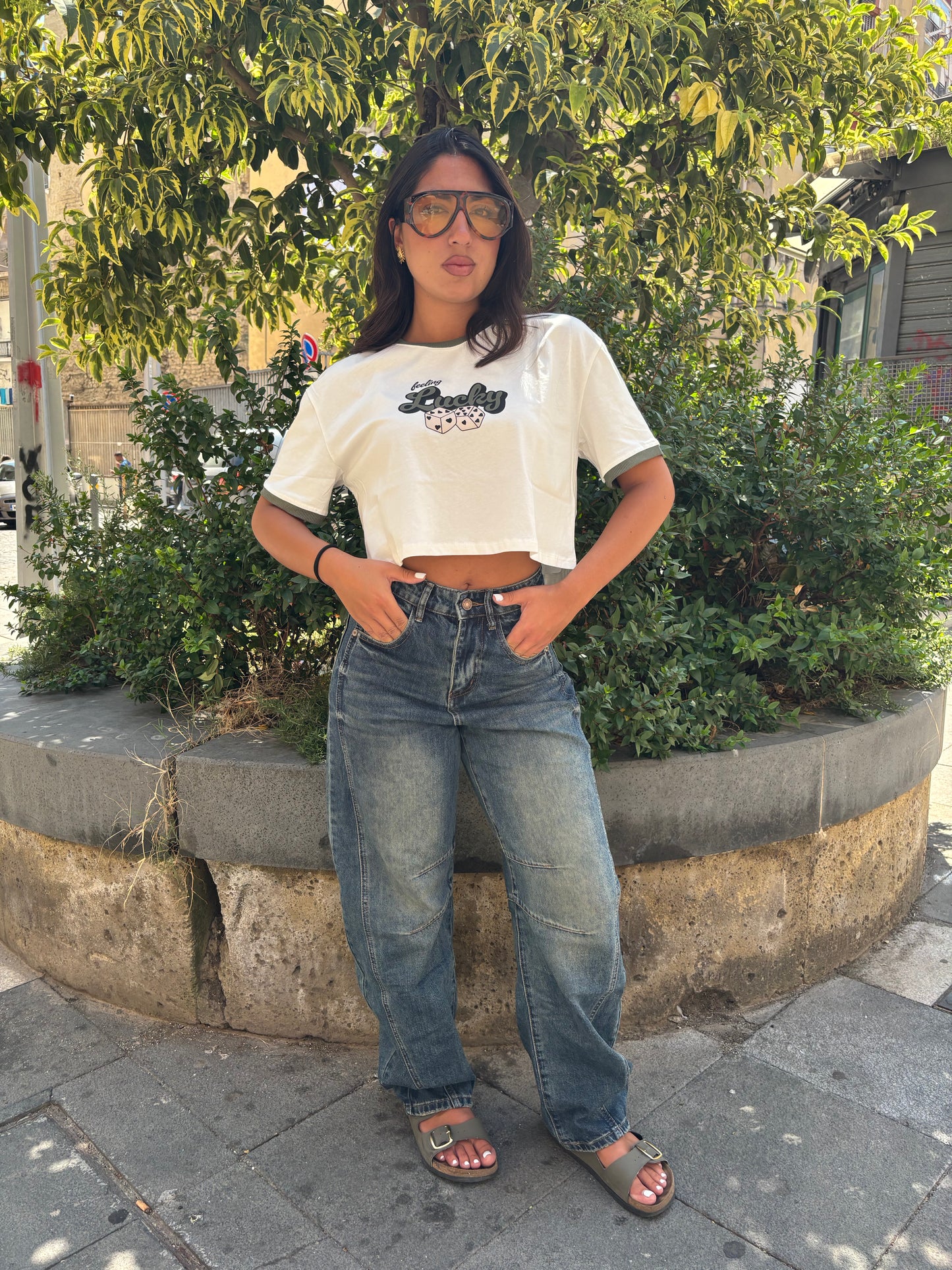 T-SHIRT LUMINA CROP