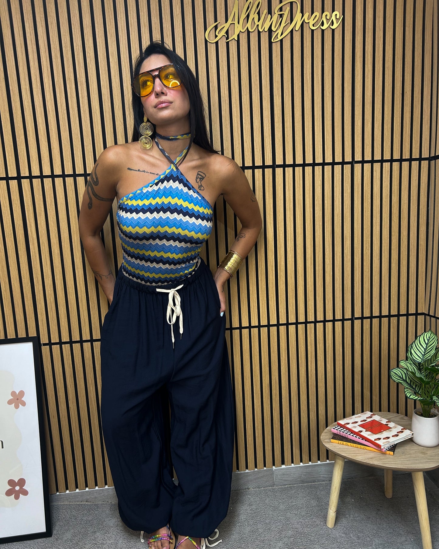 PANTALONI ALADIN MISTOLINO
