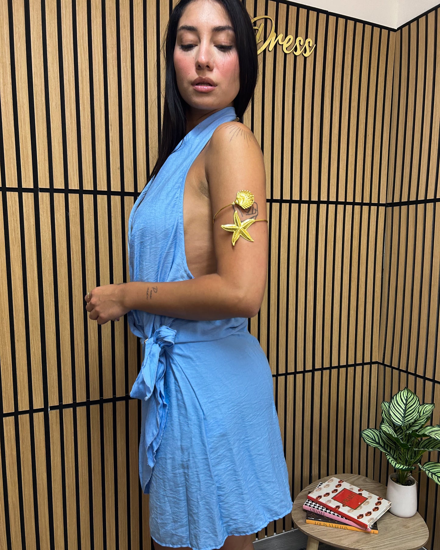 DRESS JADE MISTOLINO